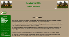 Desktop Screenshot of hawthornehillslibertytownship.org
